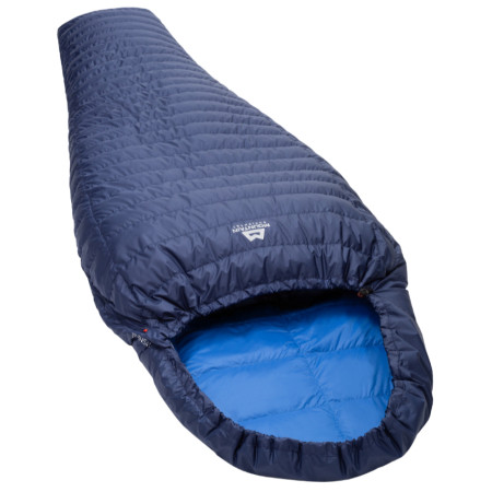 Daunenschlafsack Mountain Equipment TransAlp Sleeping Bag Long blau Me-01597 Medieval/Lapis Blue