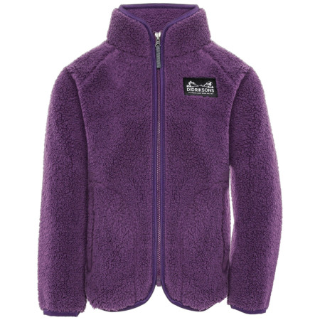 Kinder-Sweatshirt Didriksons Gibbs Kids Fullzip 2 Northen Purple lila Northen Purple