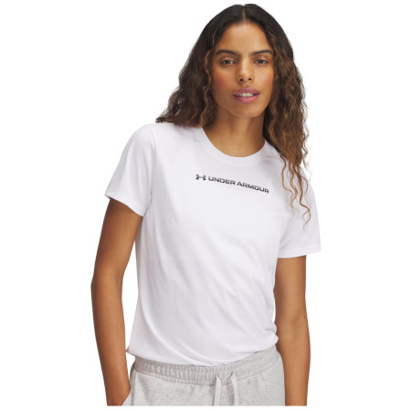 Damen-T-Shirt Under Armour Tech PTH Graphic SSC weiß White / / Black