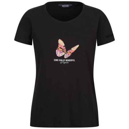 Damen-T-Shirt Regatta Filandra VIII schwarz Black Butterfly