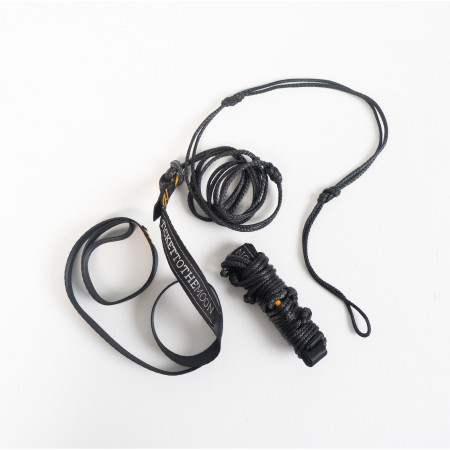 Seile für Hängematte Ticket to the Moon Lightest Straps schwarz