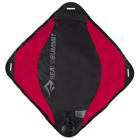 Wasser-Sack Sea to Summit Pack Tap 10L rot/schwarz