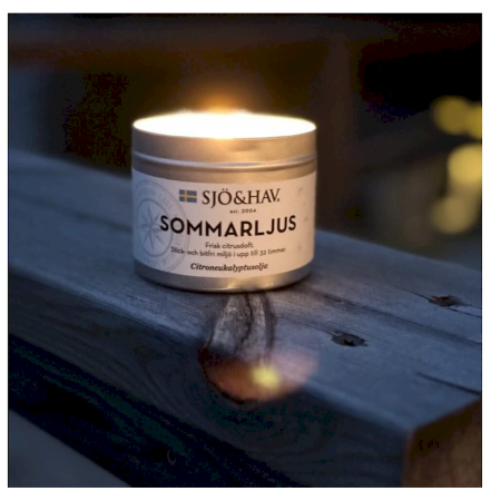 Kerze Sjö&Hav Citronella gegen Stechmücken 200g