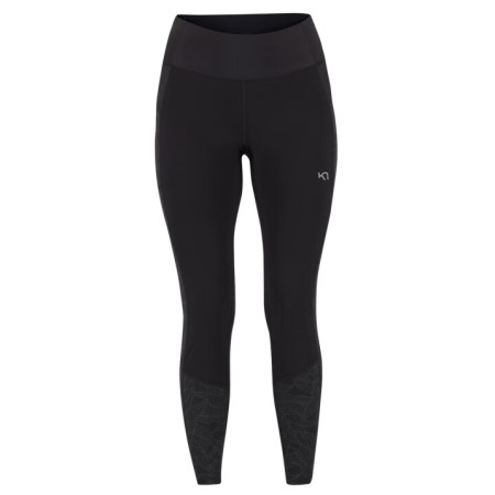 Damen-Leggings Kari Traa Vilde Thermal Tights schwarz Black