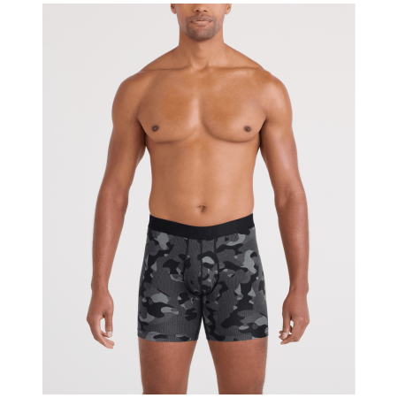Boxershorts Saxx Droptemp Cooling Cotton Boxer Brief Fly