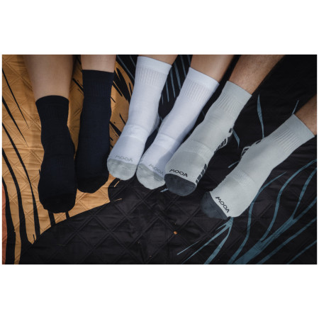 Socken MOOA Silver Bamboo Mid 3-pack