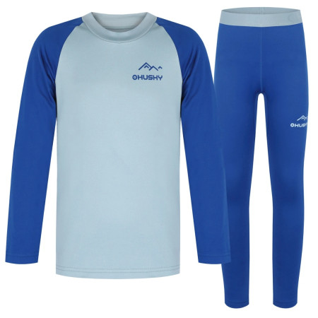 Kinder-Funktionsunterwäsche Husky Tombo K blau faded mint