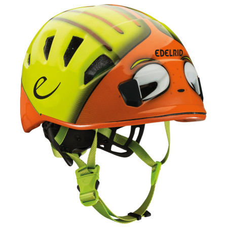 Kinder-Kletterhelm Edelrid Kids Shield II gelb/orange SaharaOasis