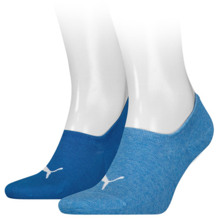 Socken Puma Footie 2P High Cut blau true blue