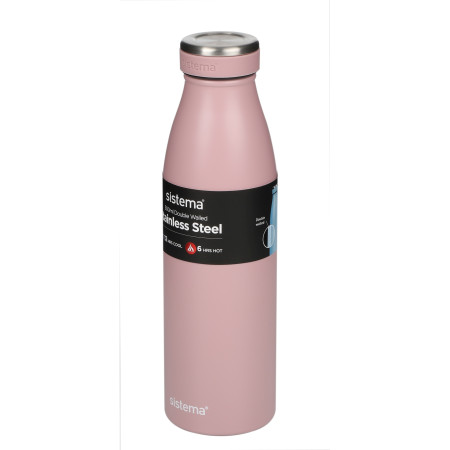 Thermokanne Sistema Stainless Steel 500 ml rosa DustyPink