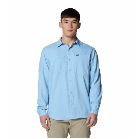 Herrenhemd Columbia Silver Ridge™ Utility Lite Long Sleeve hellblau Ripple Blue