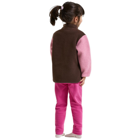 Kinder-Sweatshirt Didriksons Anten Kids Fullzip 2 Oyster Pink