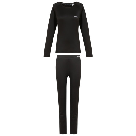 Damen Funktionsset Regatta W Therm Baselayr Set schwarz Black