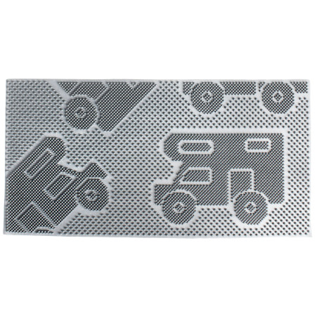 Fußmatte Brunner Trimmat S grau