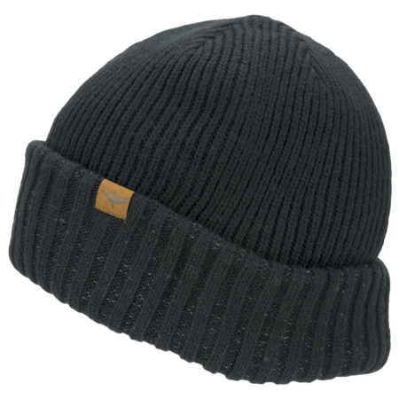 Wasserdichte Mütze SealSkinz WP Cold Wthr Roll Cuff Beanie schwarz Black