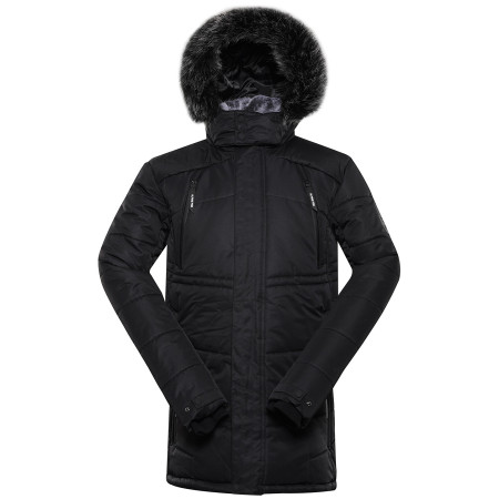 Herren-Winterjacke Alpine Pro Molid schwarz black