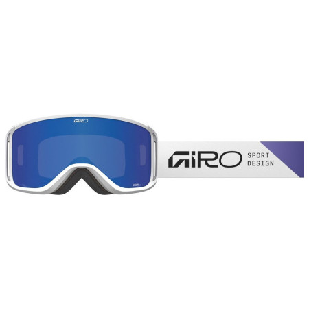 Skibrille Giro Sagen White Angles-Grey Cobalt/Yellow