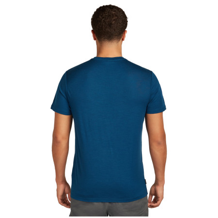 Herren T-Shirt Icebreaker Men Merino 150 Tech Lite SS Tee Snow Day