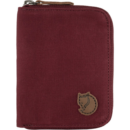 Geldbeutel Fjällräven Zip Wallet dunkelrot Bordeaux Red
