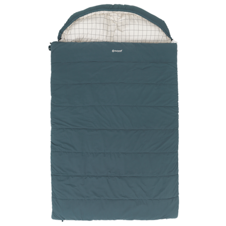 Deckenschlafsack Outwell Camper Lux Double dunkelblau Blue