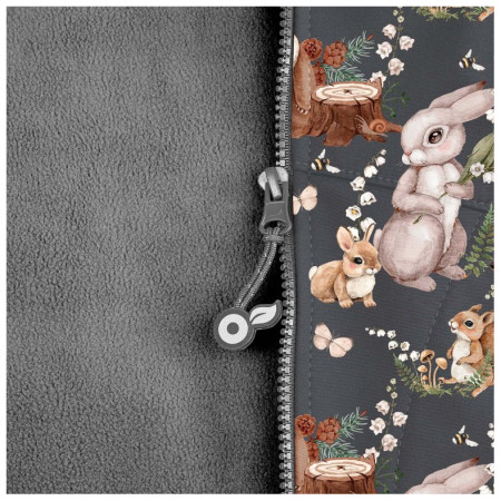 Kinder-Softshell-Jacke Unuo Fleece Basic