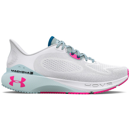 Damen Laufschuhe Under Armour W HOVR Machina 3 weiß White / Breaker Blue / Electro Pink