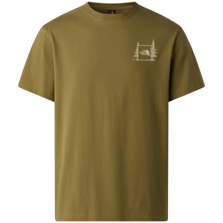 Herren-T-Shirt The North Face Camping Relaxed Short Sleeve Tee-Graph beige Cedar