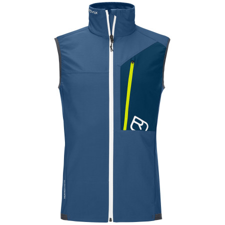 Herrenweste Ortovox Berrino Vest M blau mountain blue