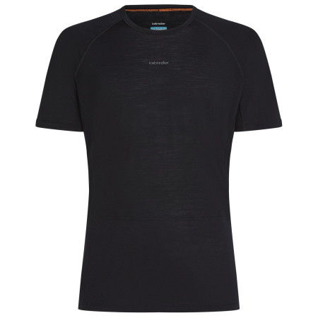 Herren-Funktionsshirt Icebreaker M Mer 125 ZoneKnit SS Crewe schwarz BLACK