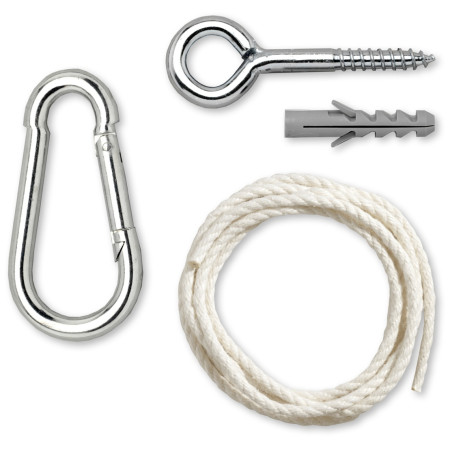 Befestigungsset für Hängestühle La Siesta Seguro weiß