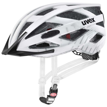 Fahrradhelm Uvex City I-Vo weiß White Black Mat