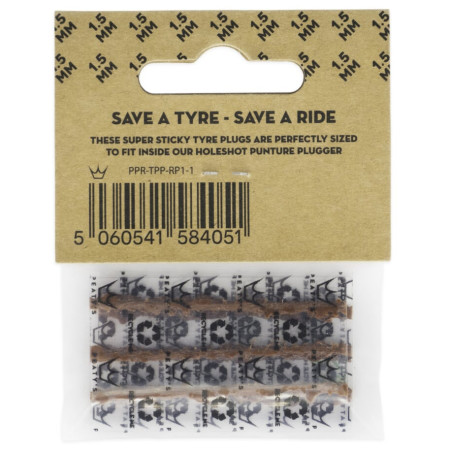 Reparaturset Peaty´s Holeshot sada náhradních knotů (6X 1.5Mm)