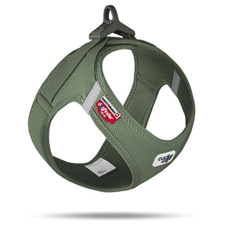 Hundegeschirr Curli Vest Clasp Air-Mesh khaki Moss