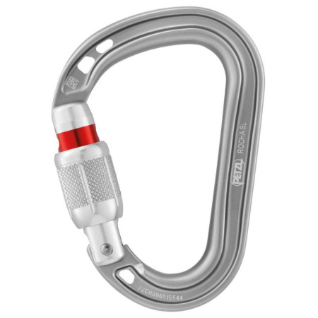 Karabiner Petzl Rocha silber silver