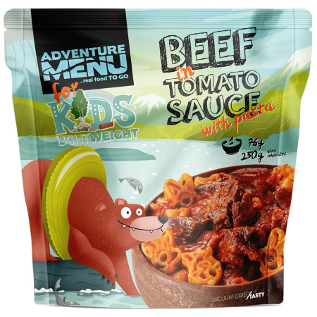 Trekkingnahrung Adventure Menu Tomatensoße mit Rindfleisch und Nudeln