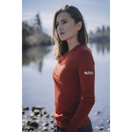 Damen-T-Shirt Zulu Merino 160 Long