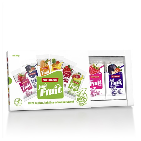 Geschenkpackung Nutrend Just Fruit 6x30g