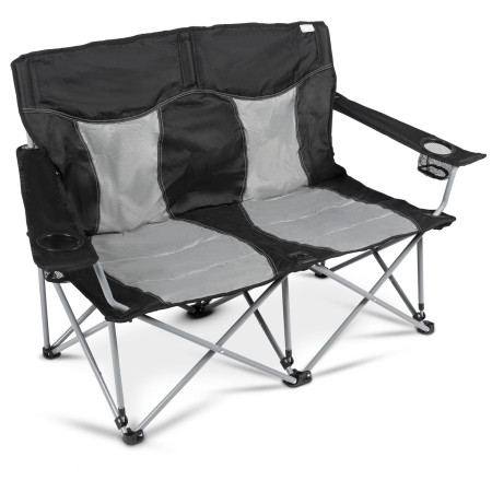 Campingsessel Kampa Lofa Double schwarz/grau Fog