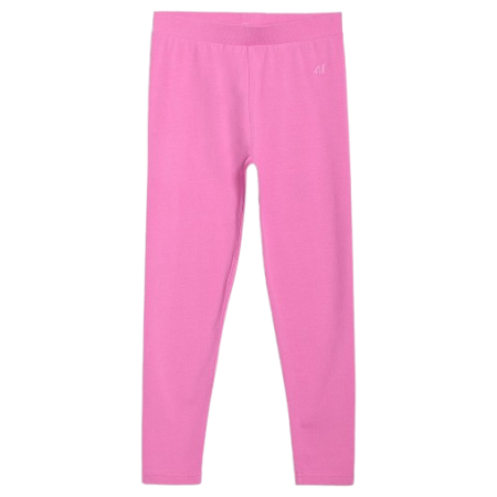 Kinder-Leggings 4F Tights Cas F247 rosa DARK VIOLET