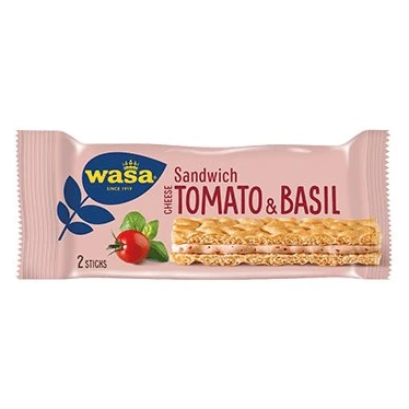 Essen für Unterwegs Emco Wasa Sandwich Tomate und Basilikum 40 g