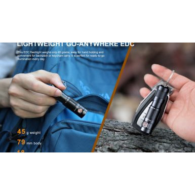 Aufladbare Taschenlampe Fenix E09R