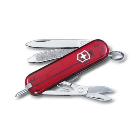 Taschenmesser Victorinox Signature Ruby rot transparent TransRed