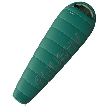 Schlafsack Husky Mikro Musset Short -3°C dunkelgrün
