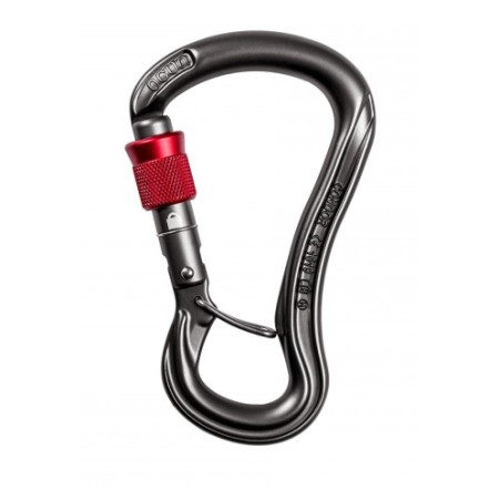 Karabiner Ocún Condor HMS Screw grau/rot