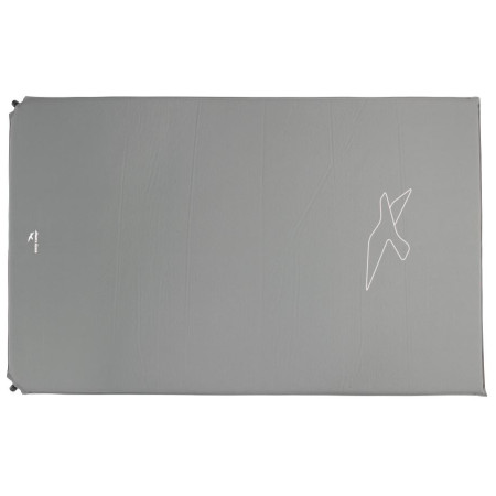 Selbstaufblasende Isomatte Easy Camp Siesta Mat Doubel 5 cm grau