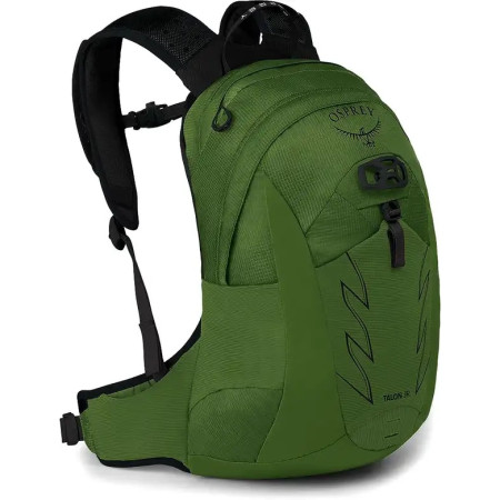 Kinderrucksack Osprey Talon Jr 2023 schwarz/grün green belt/black