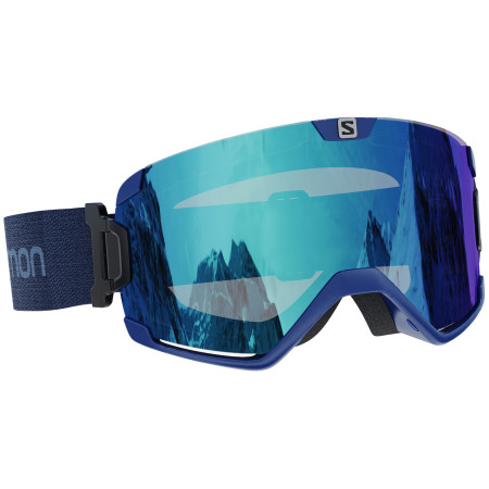 Skibrille Salomon Cosmic Bold blau Blue