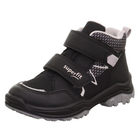 Kinderschuhe Superfit Jupiter Schwarz/Hellgrau schwarz/grau Schwarz/Hellgrau