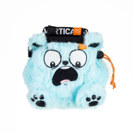 Kreidebeutel YY VERTICAL Chalk Bag Animal blau/weiß Bear