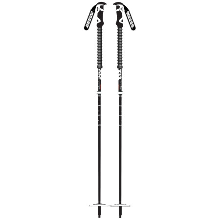 Skialp-Stöcke K2 Lockjaw Carbon schwarz/weiß Black